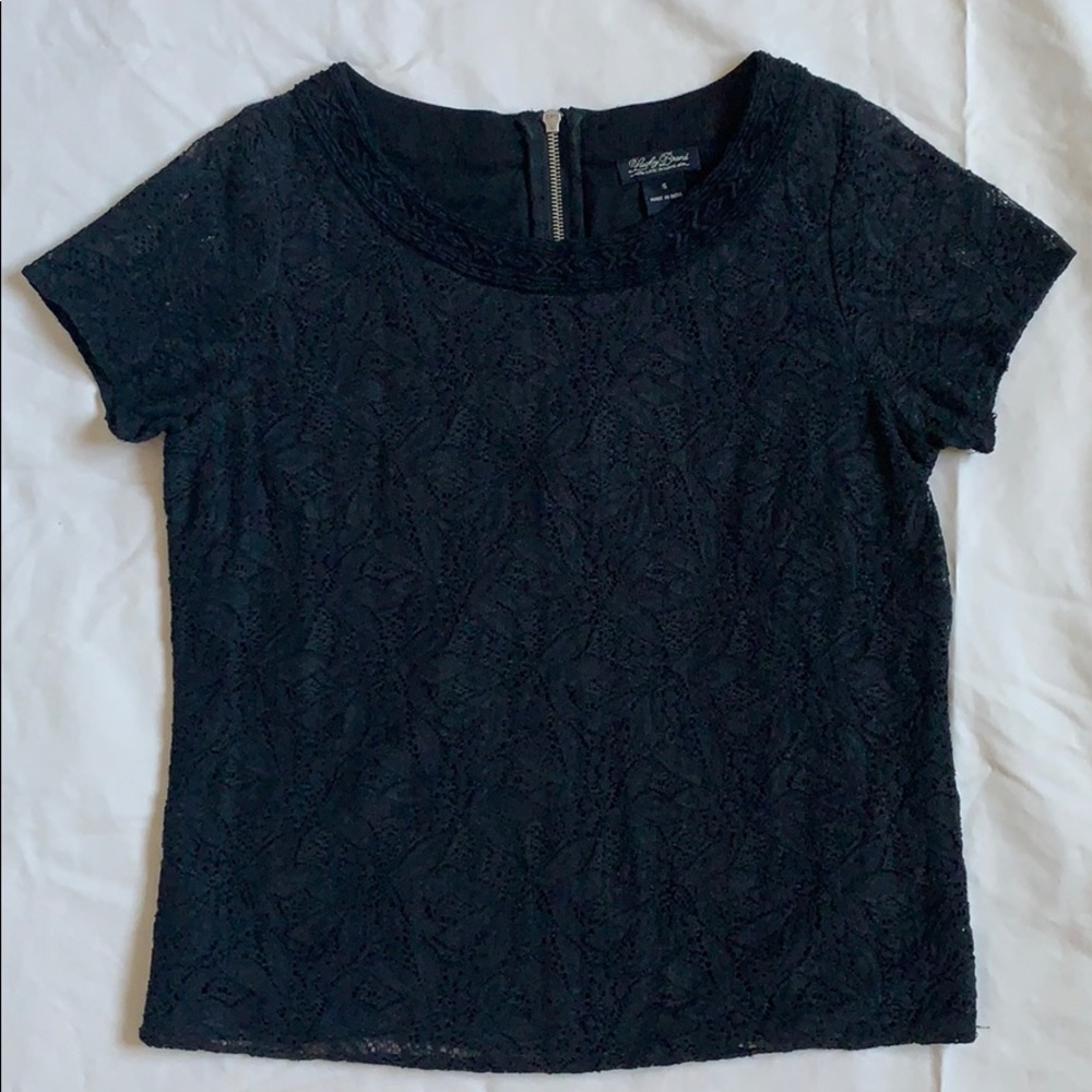 Black Lace Shirt